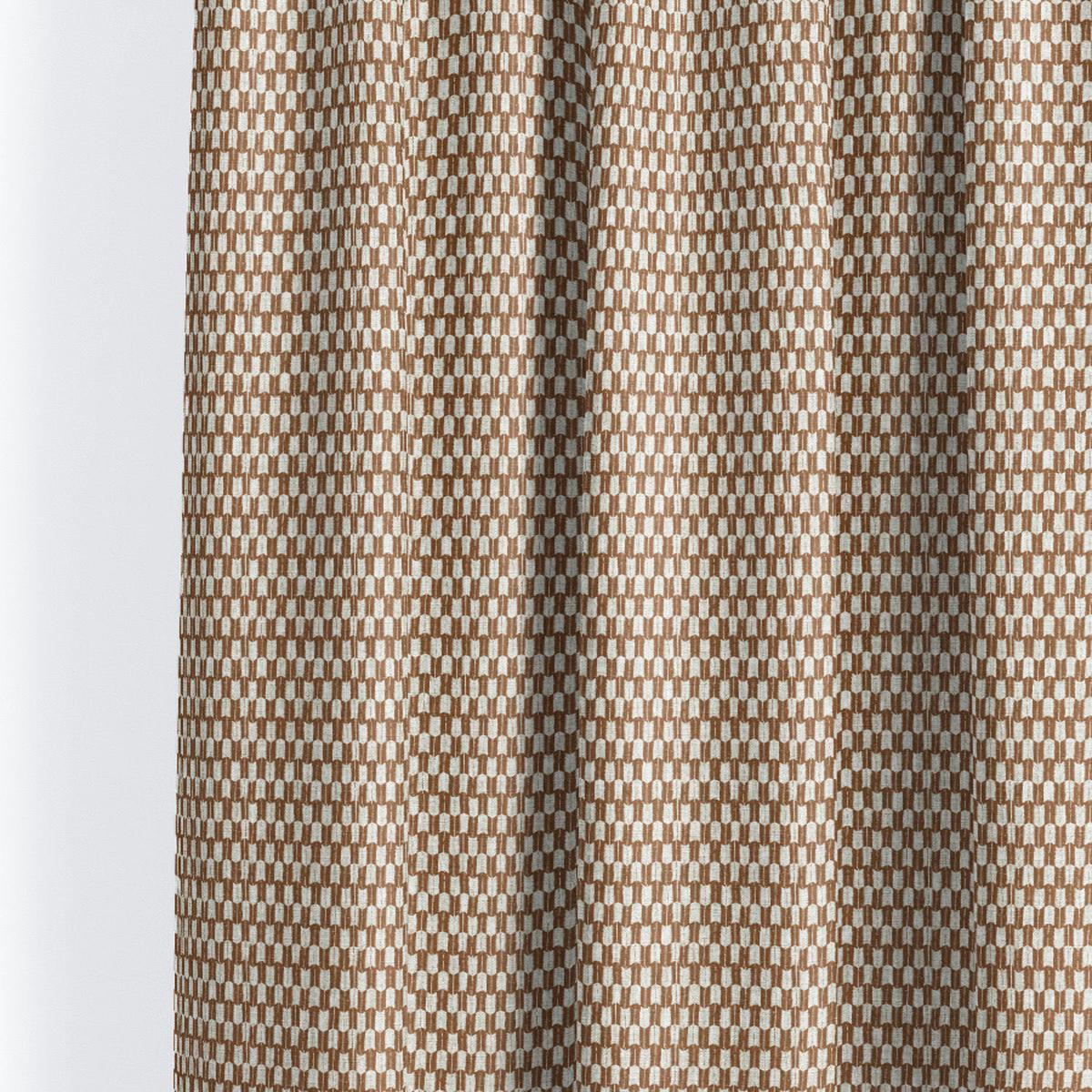 'Birch Meadow' Fabric by the Yard (Peanut Brown/ White)