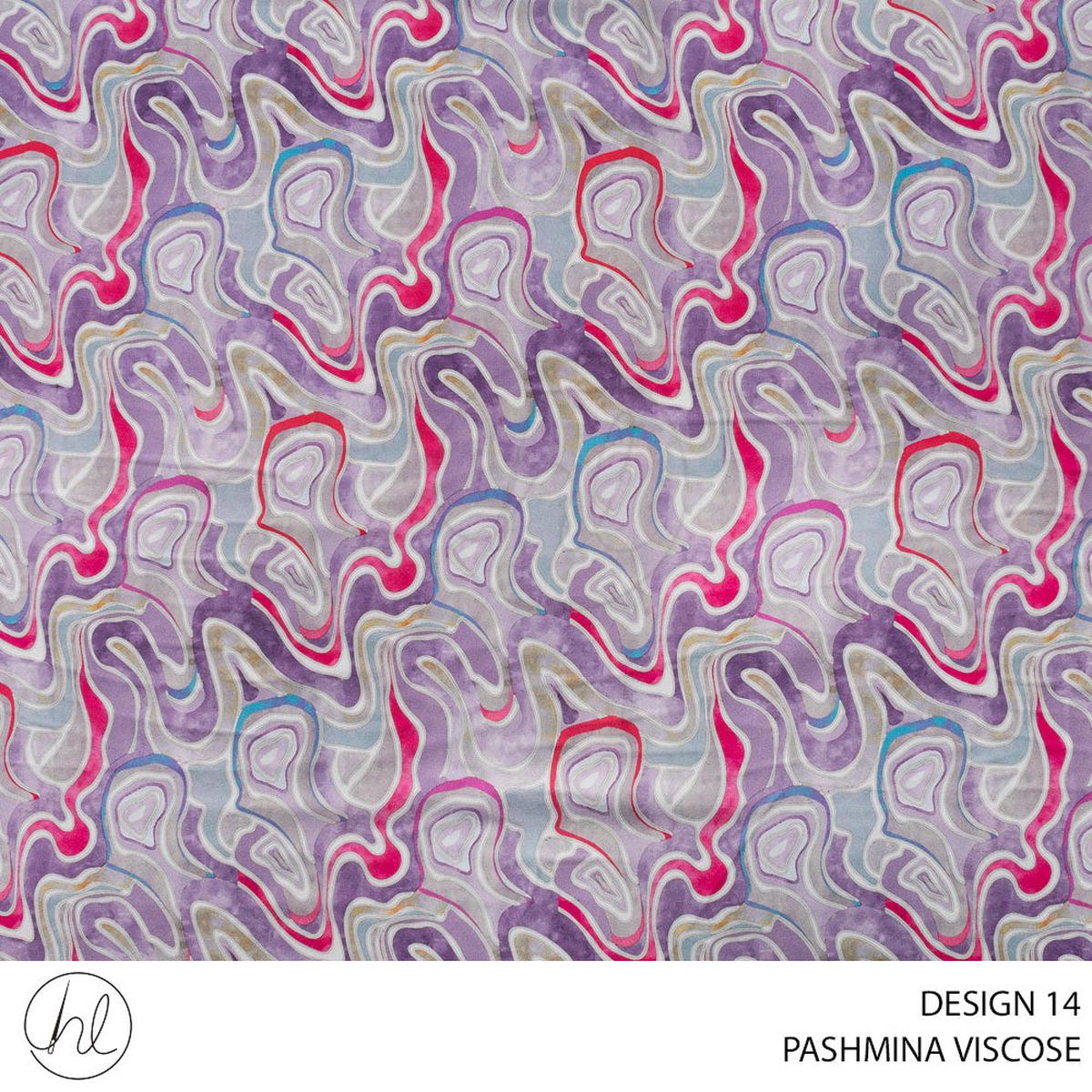 VISCOSE PASHMINA FABRIC 150CM LILAC ROLL ROLL 001