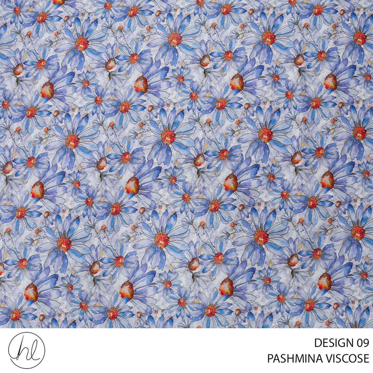 VISCOSE PASHMINA FABRIC 150CM WHITE ROLL ROLL 001