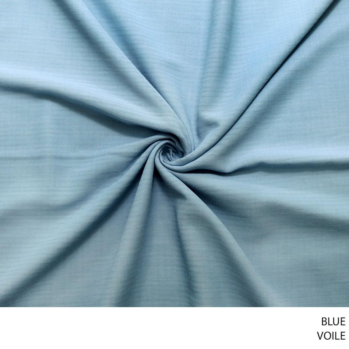 VOILE BLUE FABRIC ROLL ROLL 001