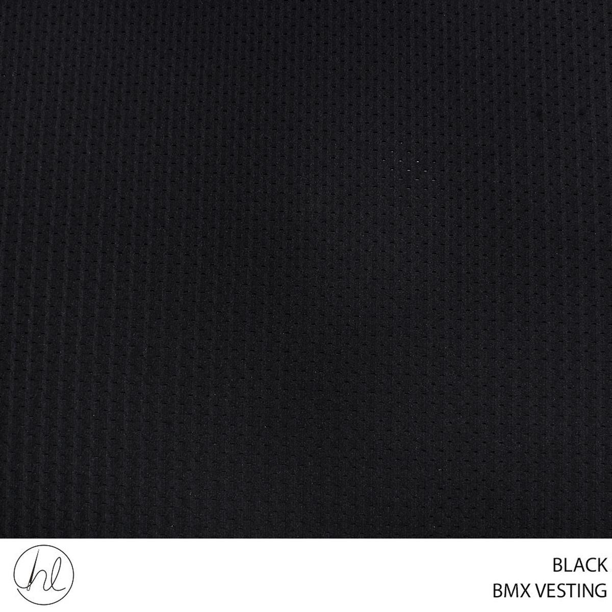 B.M.X VESTING FABRIC BLACK