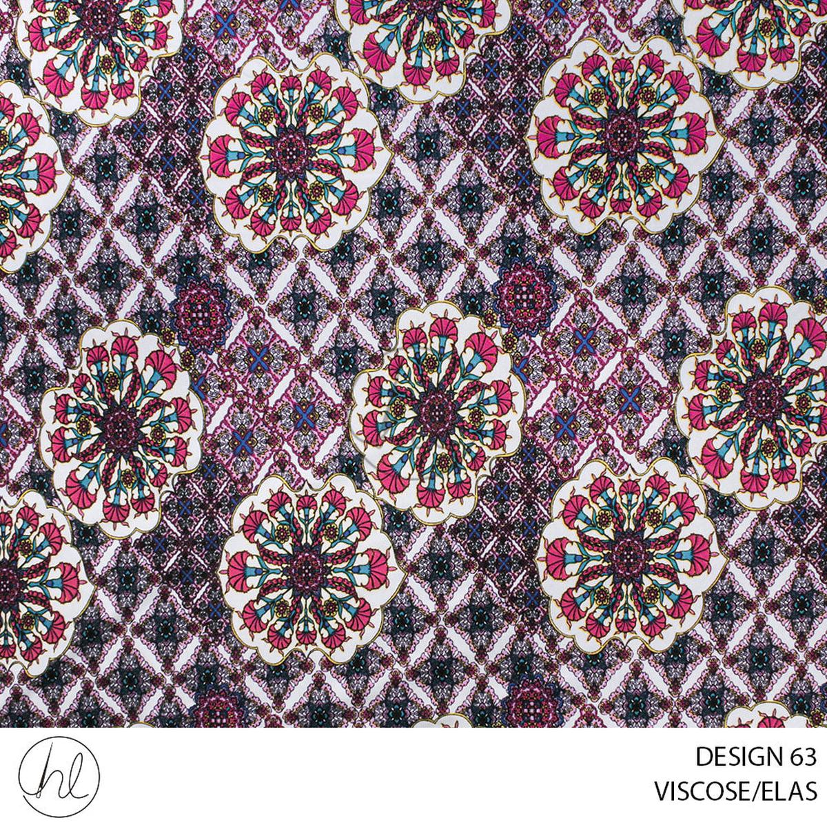 VISCOSE/ELAS 51 MULTI 150CM PER M