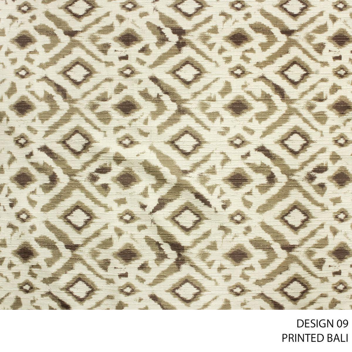 BALI PRINTED D#7 FABRIC 150CM UMBER ROLL ROLL 001