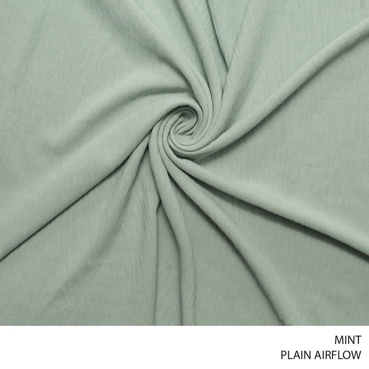 AIRFLOW PLAIN FABRIC 150CM MINT