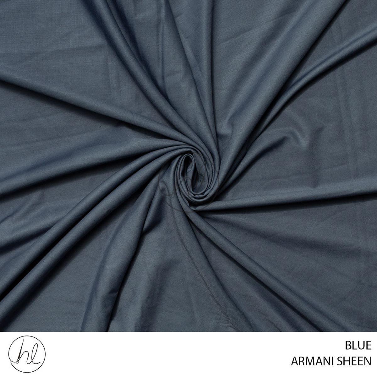 Armani Sheen 56 Blue 150cm Per M
