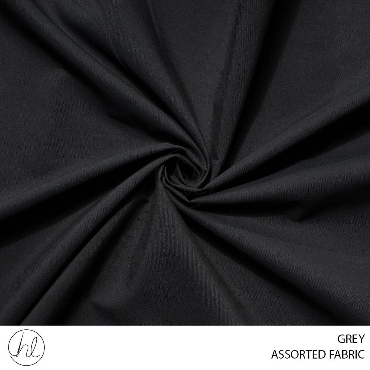 ASSORTED FABRIC 51 GREY 150CM PER M