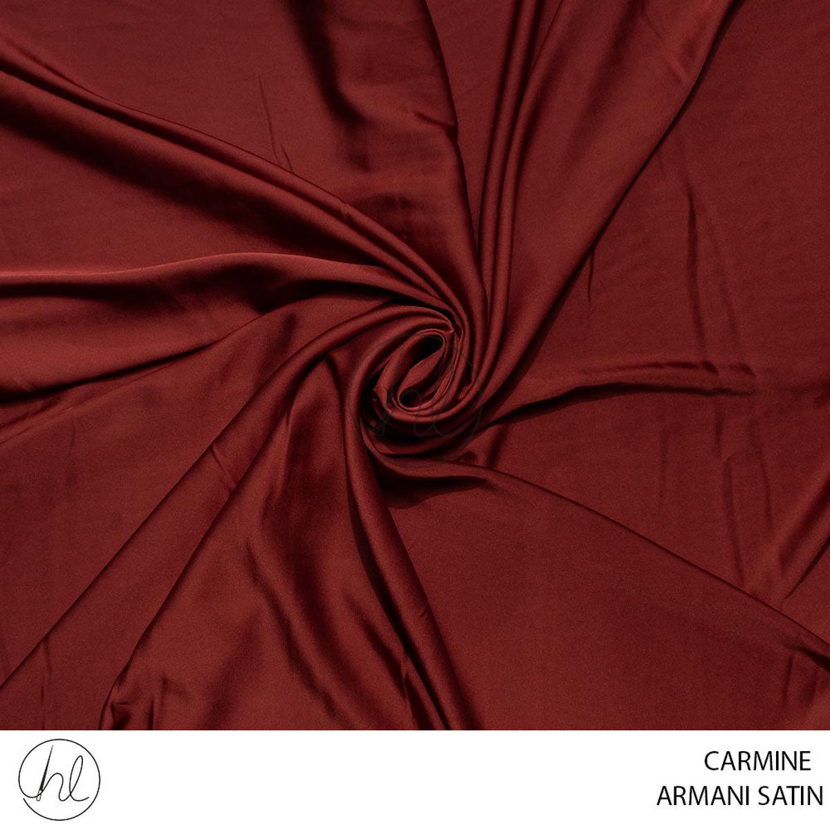Armani Satin 781 Carmine 150cm Per M