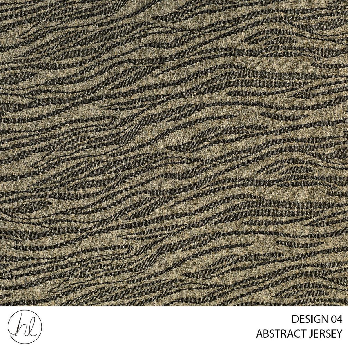 ABSTRACT JERSEY 51 MARZIPAN 150CM PER M
