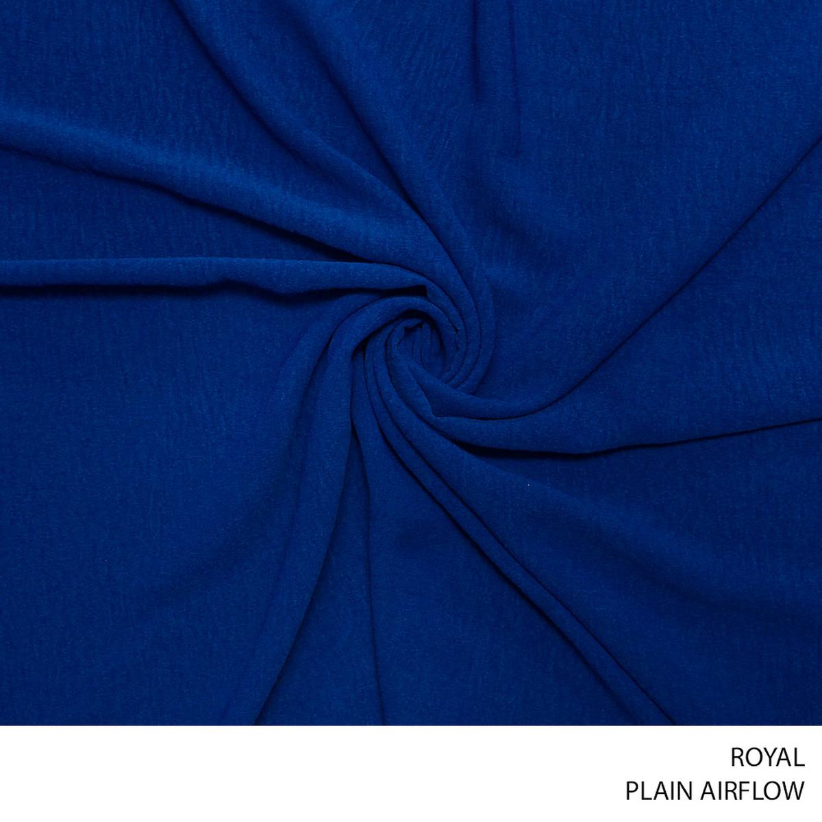 AIRFLOW PLAIN FABRIC 150CM ROYAL