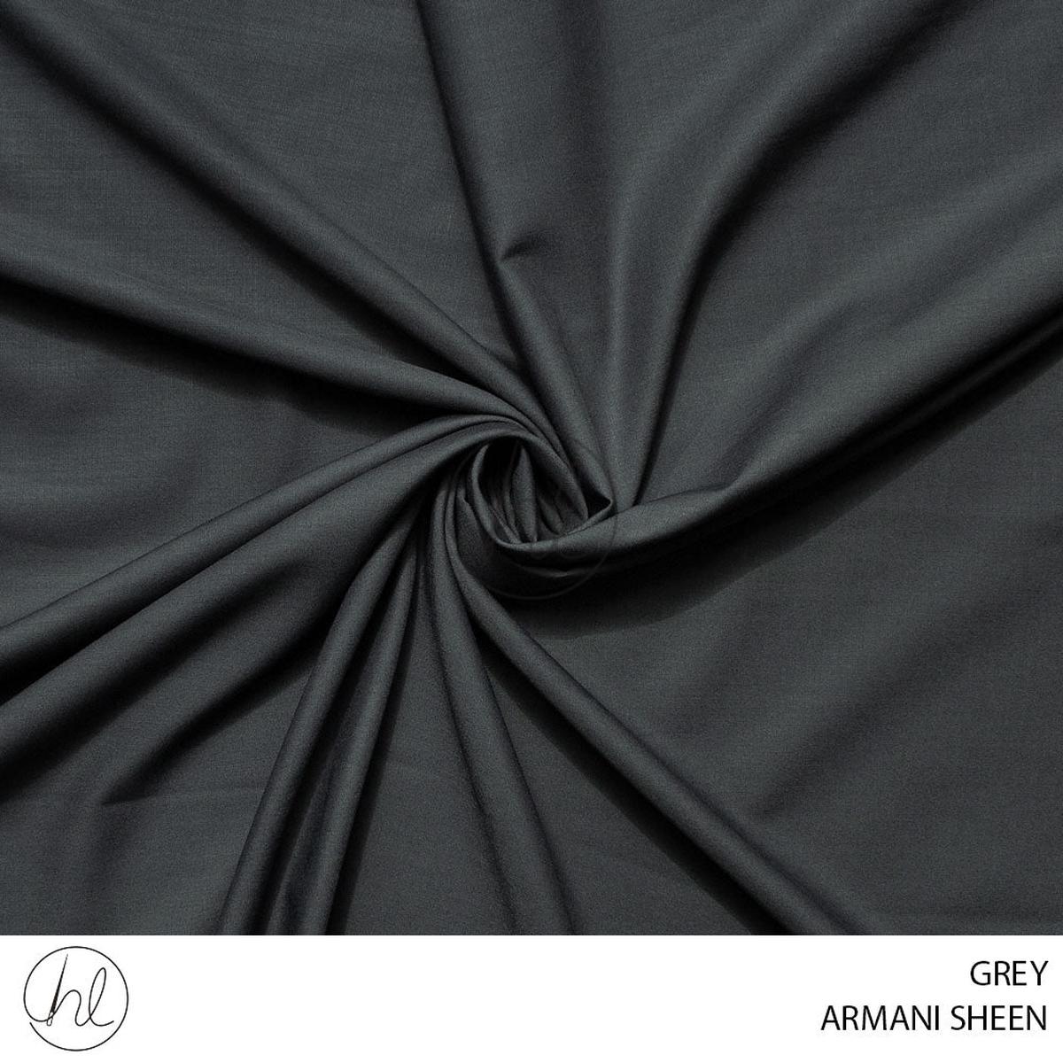 Armani Sheen 56 Grey 150cm Per M