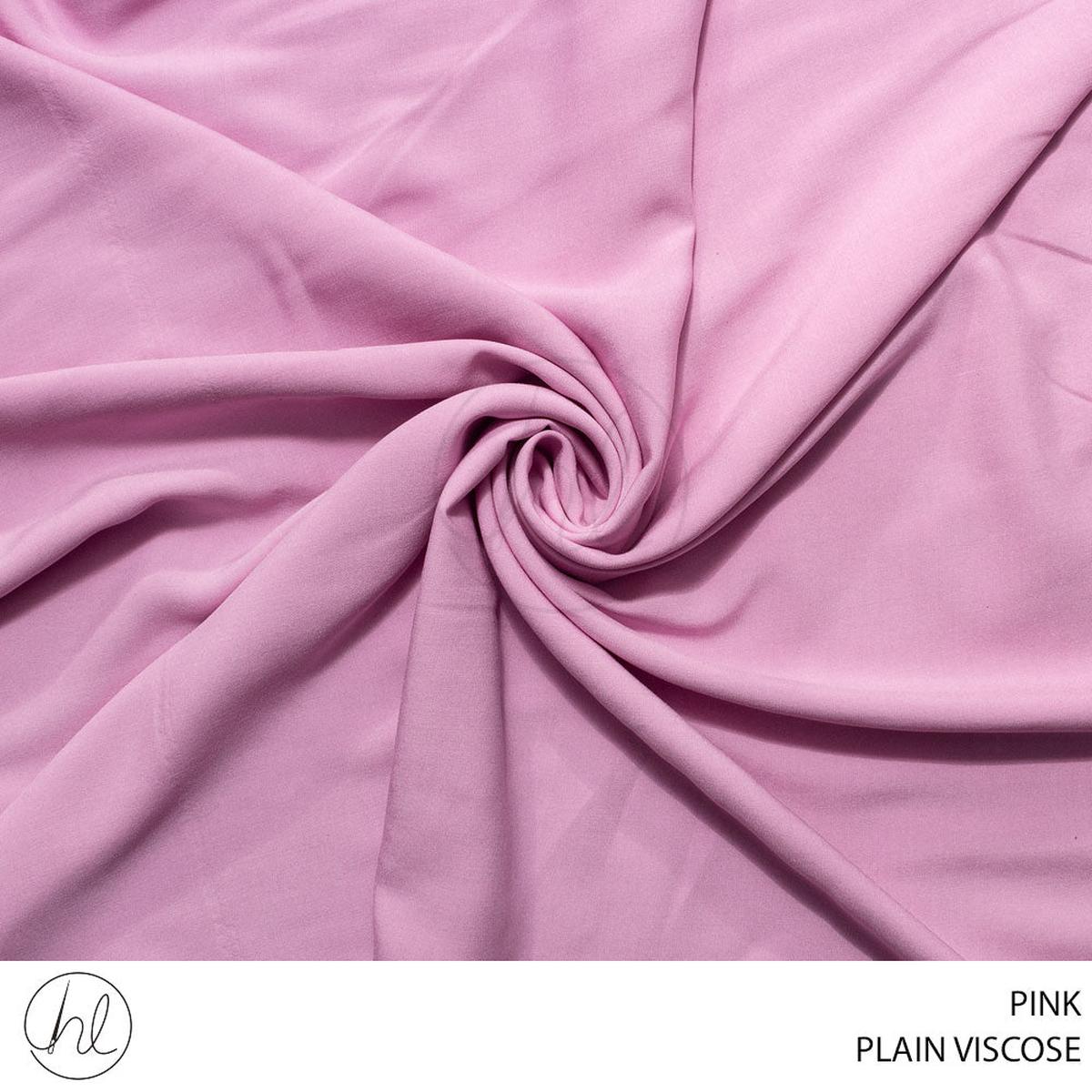 VISCOSE PLAIN FABRIC PINK ROLL ROLL 001