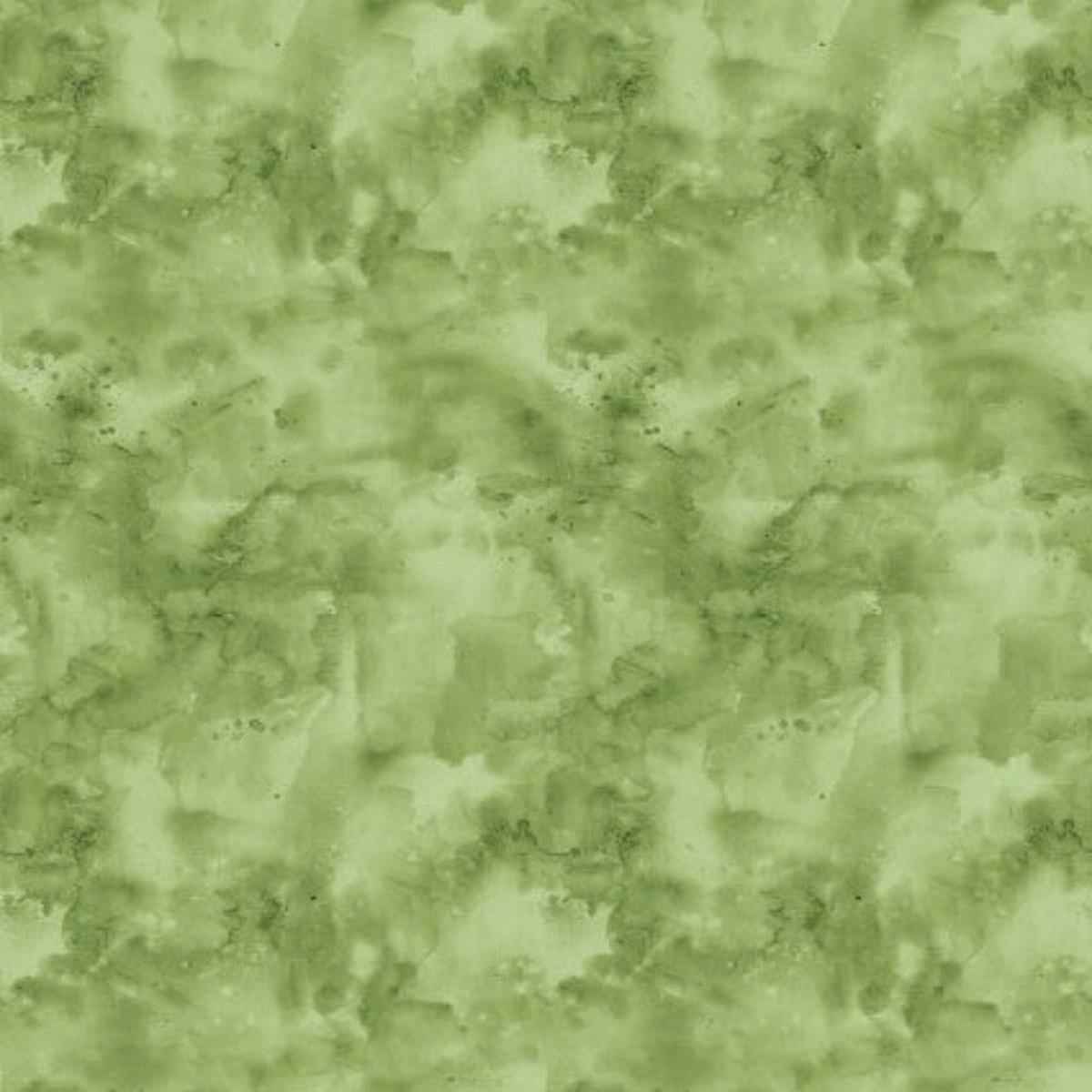 Farm Life Watercolor Olive Fabric - 1 yard