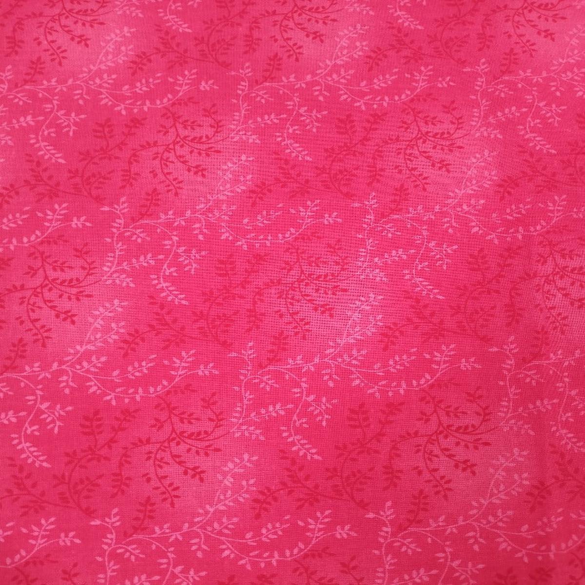 Vines Red 45" Wide Cotton Fabric