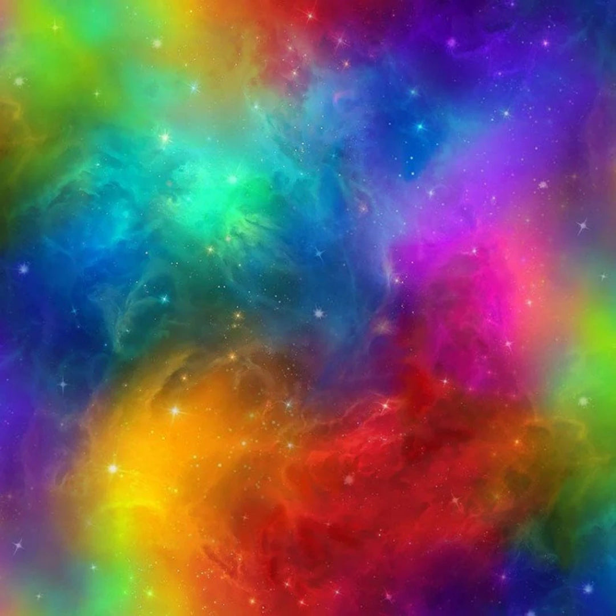 Celestial Spaces Cotton Fabric - 1 Yard