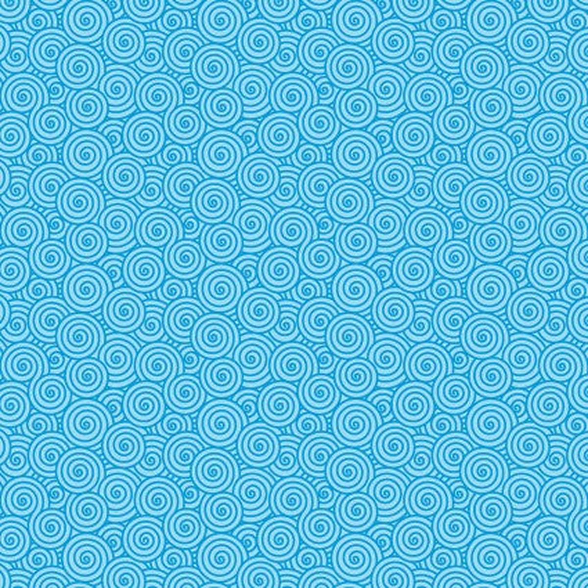 Barnyard Rules Meadow Swirls Cotton Fabric - 1 yard