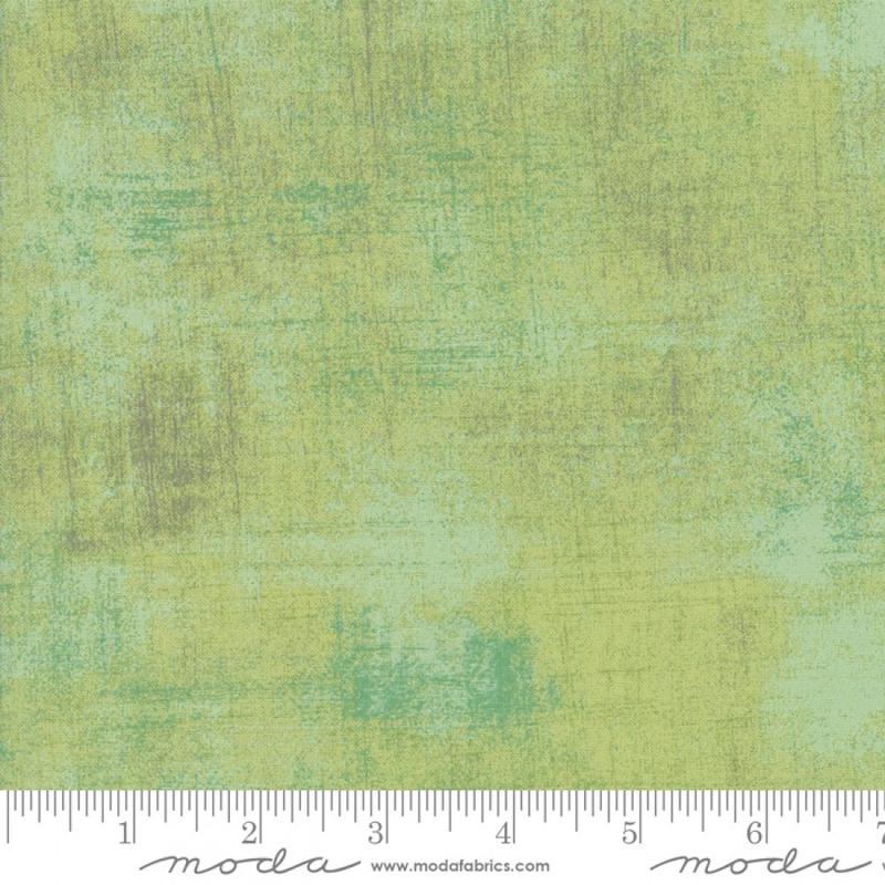 Grunge Basics Pear Green BasicGrey Moda Cotton Fabric MD-30150-152 1