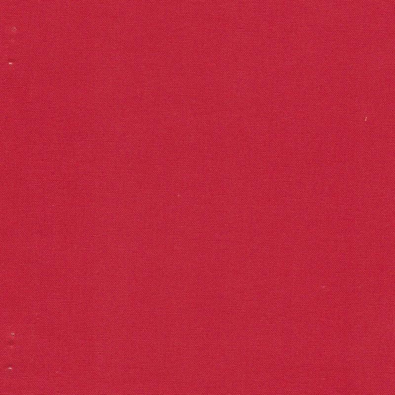 (SOLD PER BOLT) Americana Solids Red Foust Textiles Cotton Fabric FT-Red-62377-FB 15 Yards