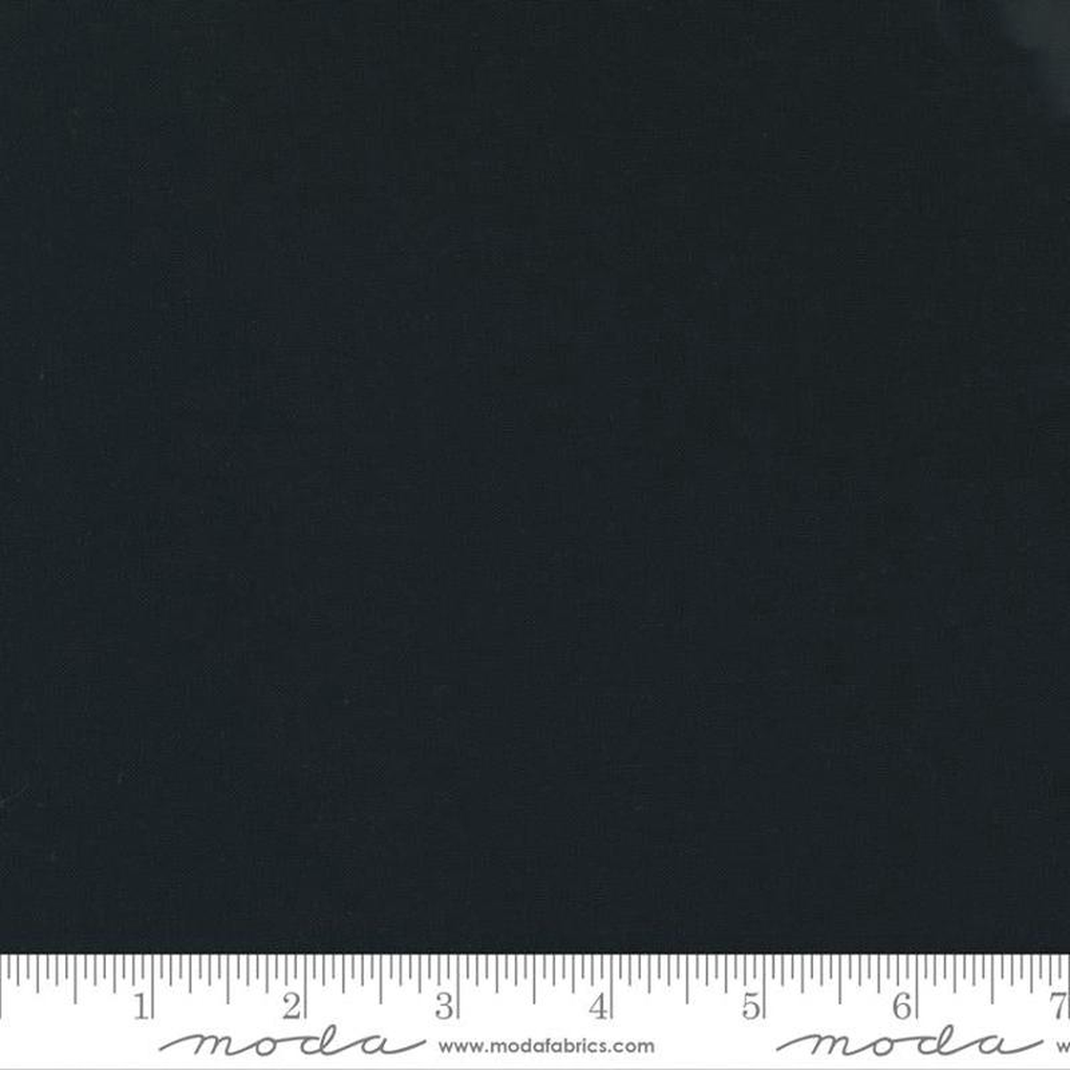 (SOLD PER BOLT) Bella Solids Super Black Moda Fabrics Cotton Fabric MD-9900-96-FB