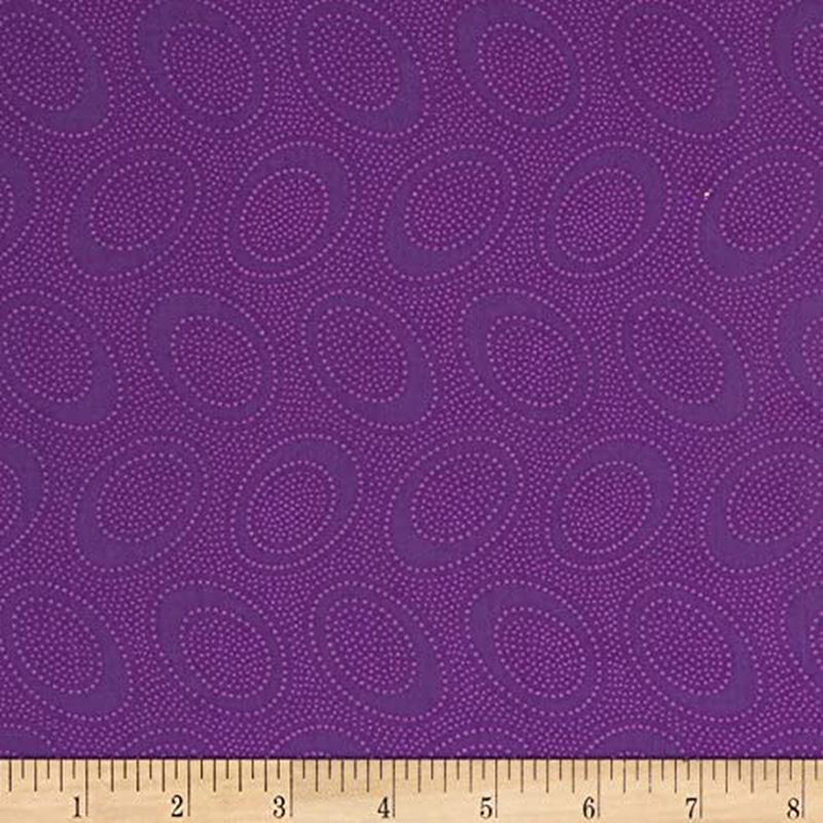 Aboriginal Dot Plum Classics Kaffe Fassett Collective Free Spirit Cotton Fabric FS PWGP071PLUMX
