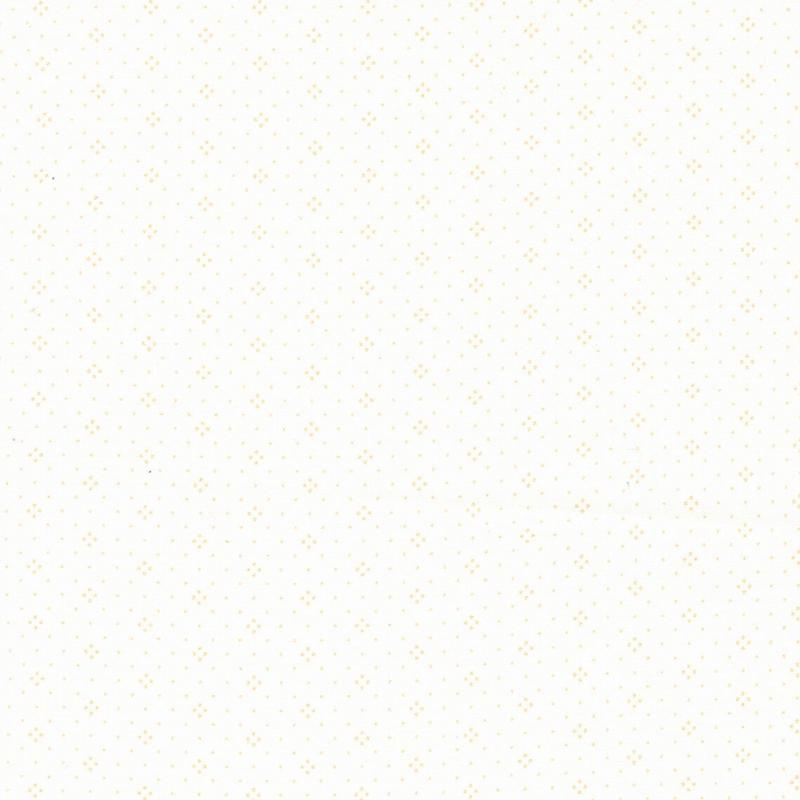 (SOLD PER BOLT) Eyelet Ivory Latte Dots Blender Fig Tree & Co. Moda Fabrics Cotton Fabric MD-20488-84-FB
