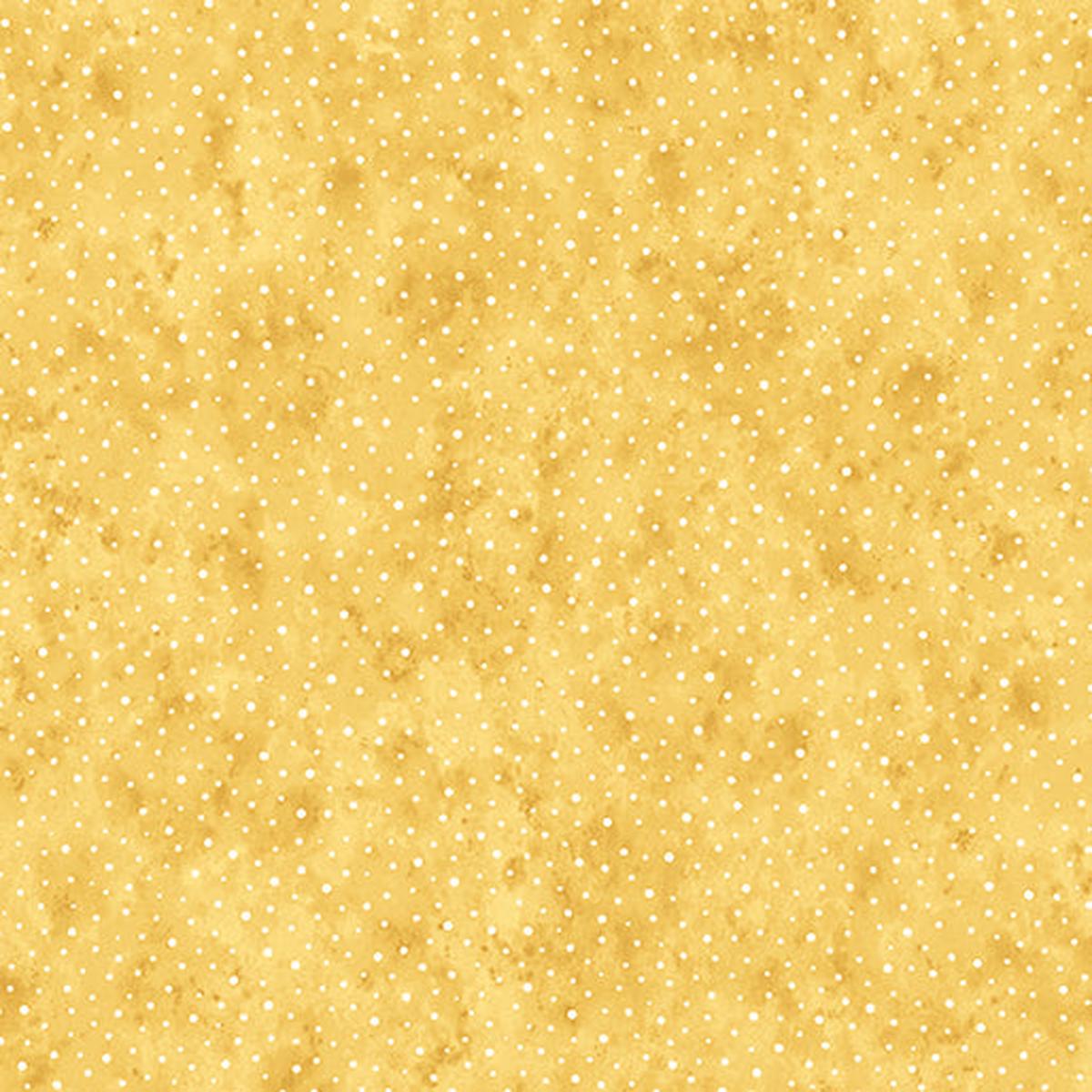 12 Days of Christmas Dots Gold Nancy Halvorsen Benartex Cotton Fabric BE-17277-30