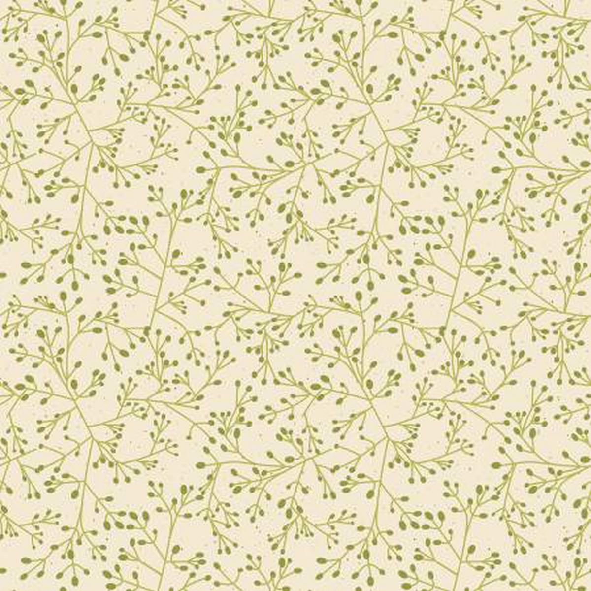 Wishflower Tallium Tangle Lime Rachel Rossi Benartex Cotton Fabric BE-16695-43