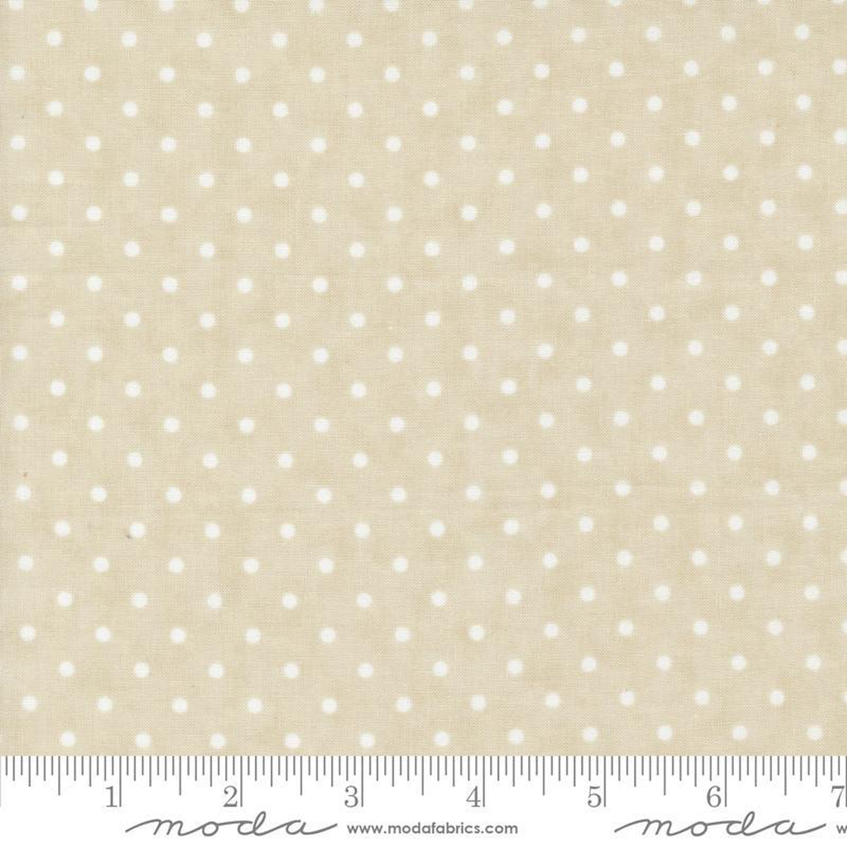 3 Sisters Favorites Vintage Linens Perfect Dots Taupe Tan 3 Sisters Moda Cotton Fabric