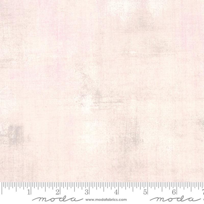 (SOLD PER BOLT) Grunge Basics Ballet Slipper Light Pink BasicGrey Moda Fabrics Cotton Fabric MD-30150-286-FB 15 Yards