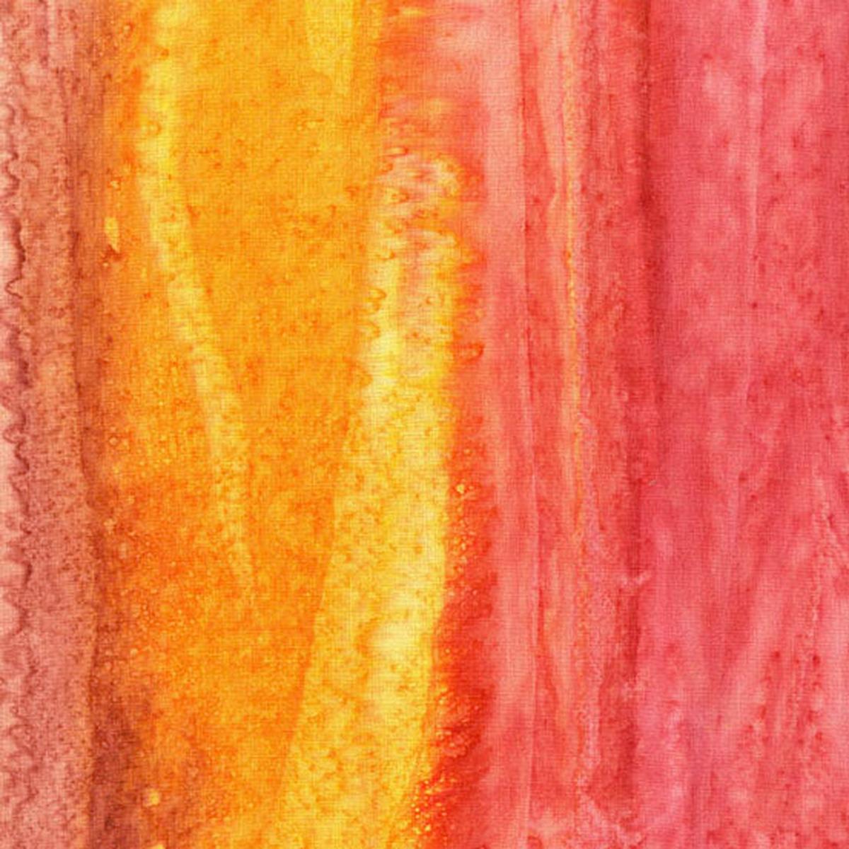 A Splash of Color Batik Tinted Bittersweet Edyta Sitar of Laundry Basket Quilts Andover Fabrics Cotton Fabric AF-AB8682O