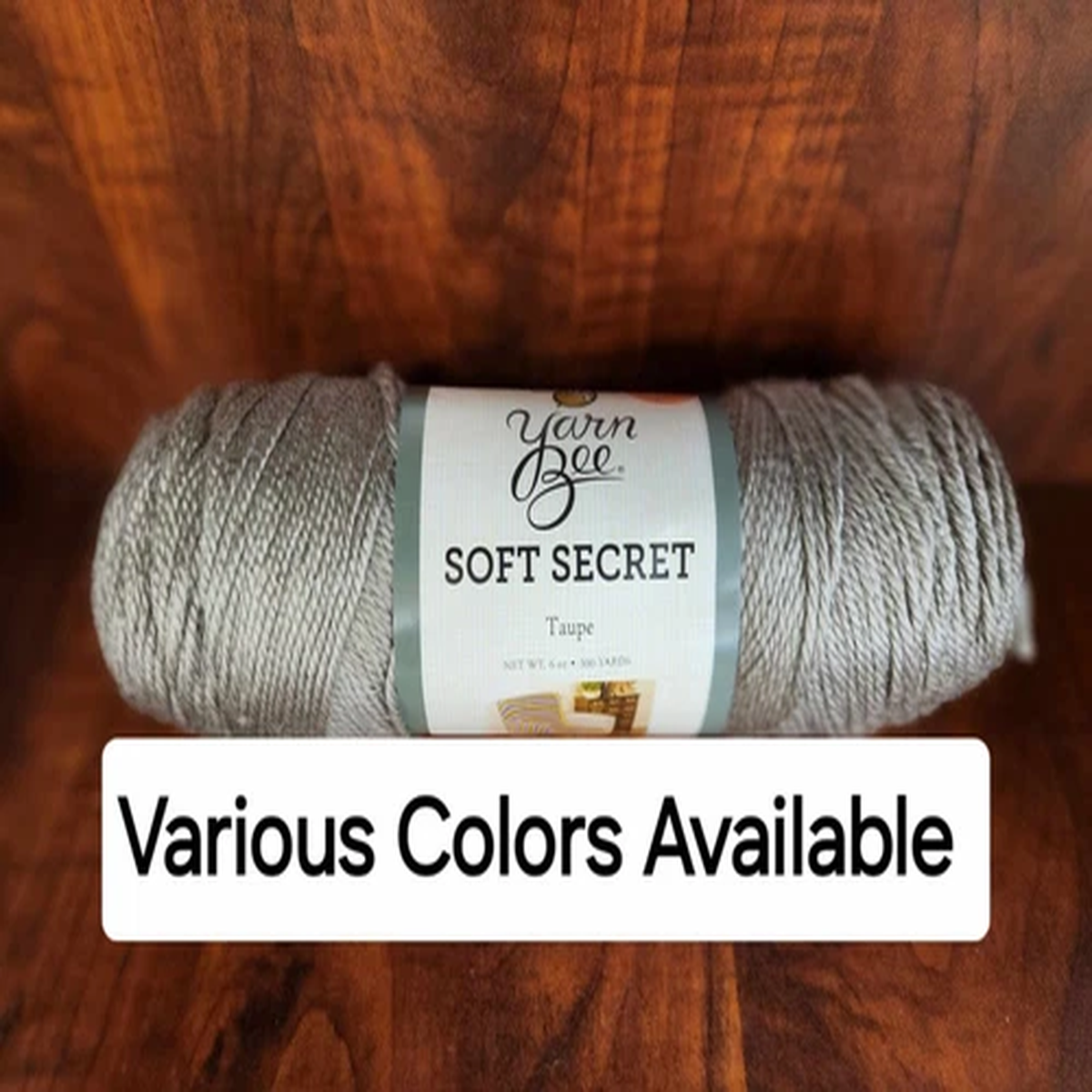 Yarn Bee Soft Secret Yarn Various Colors New! Various Colors Price Per Skein