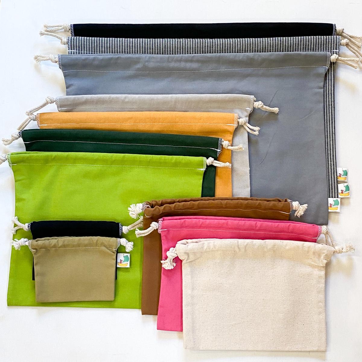 Cast Away Drawstring Project Pouch