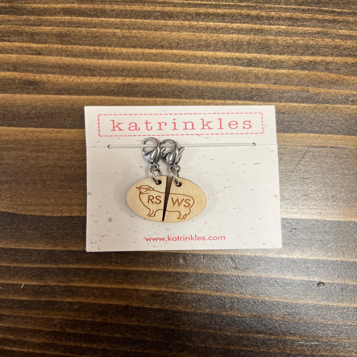 Katrinkles Sheep RS/WS Progress Keepers - Wood