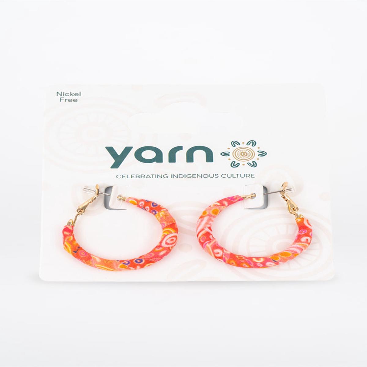 Ngayt Poonan Wrapped Hoop Earrings