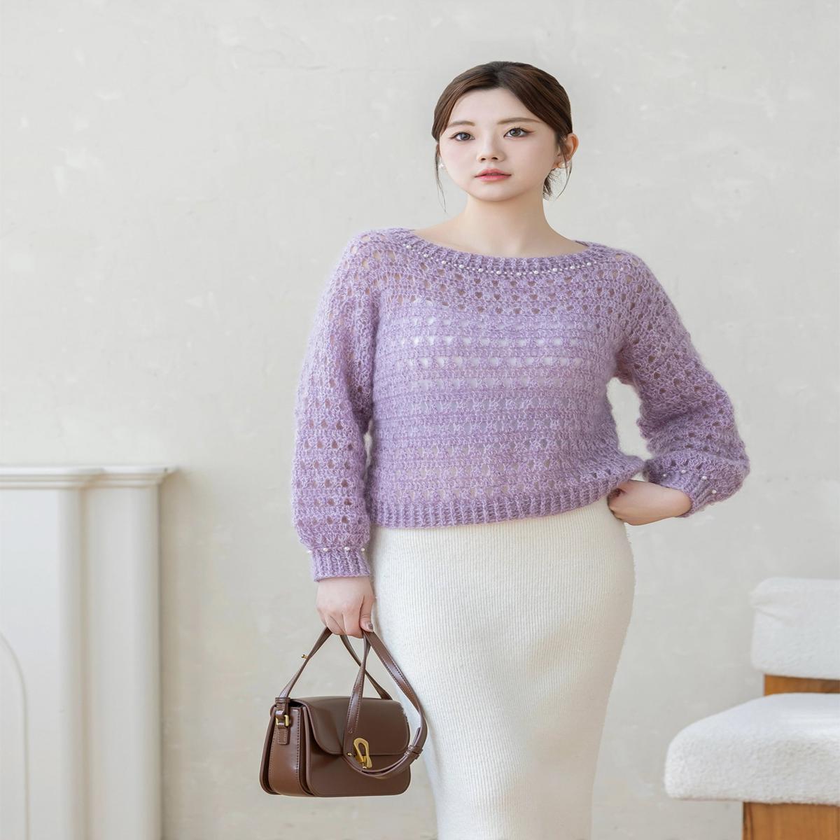 Evening Gleam Crochet Yarn Kit