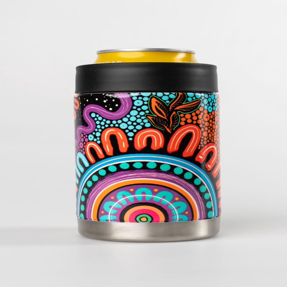 Celebration Insulated Stainless Steel Can Cooler