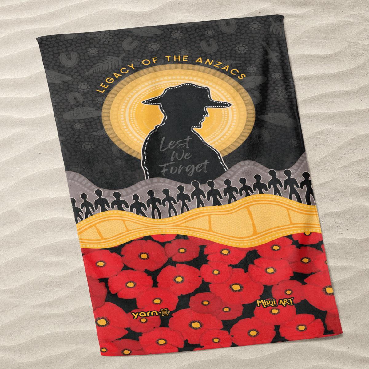 Legacy Of The Fallen Beach Towel