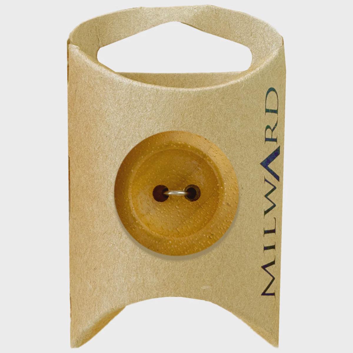Wooden Rimmed Buttons / Olive Wood (26mm)