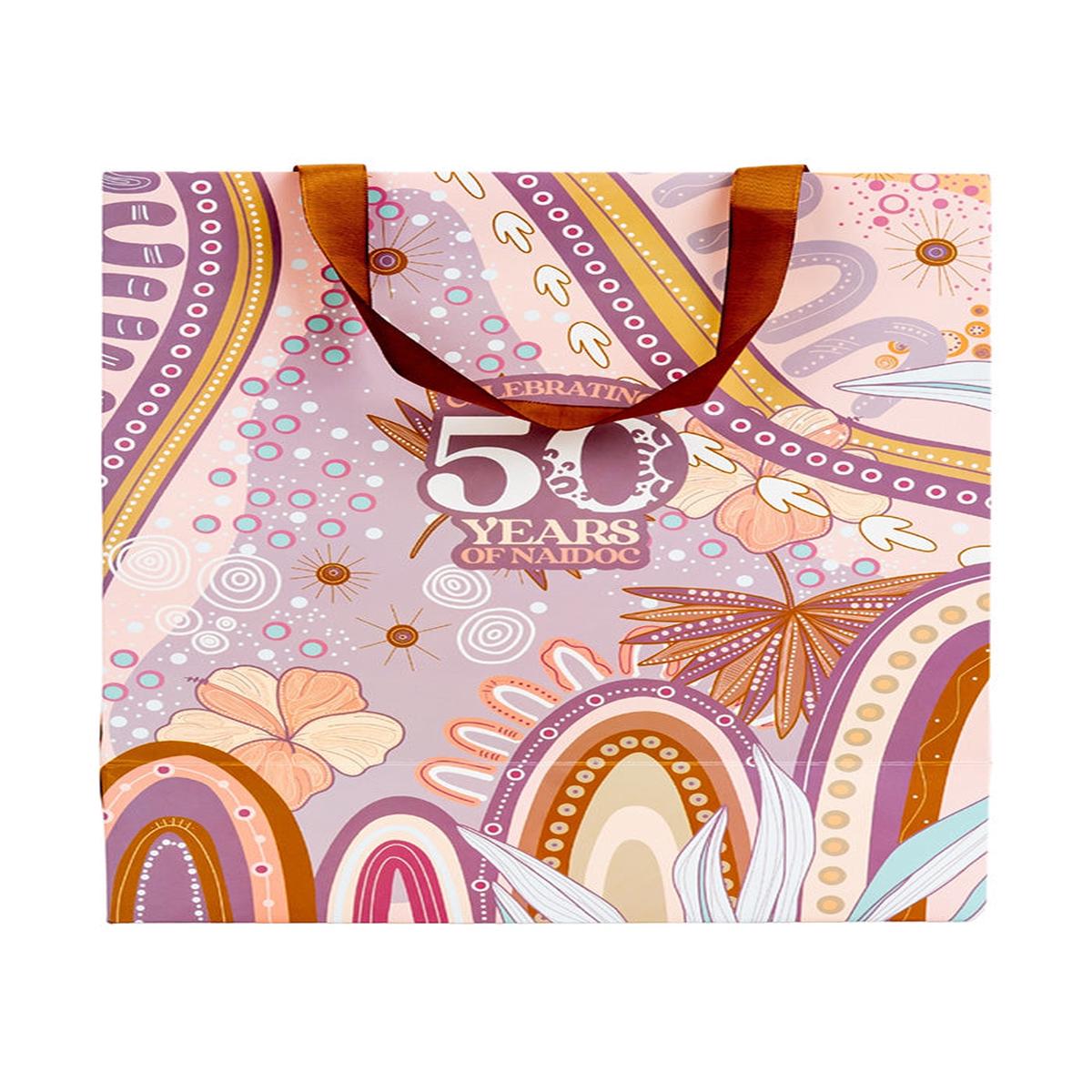 A Bright Future NAIDOC Matte Ribbon Handled Gift Bag