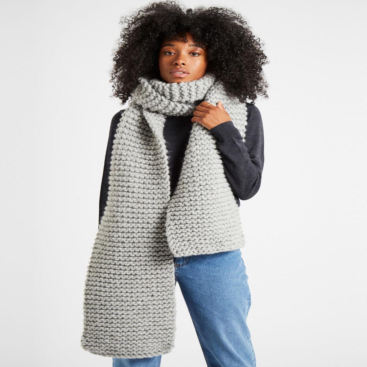 Sweet Intuition Scarf Pattern by Wool and The Gang