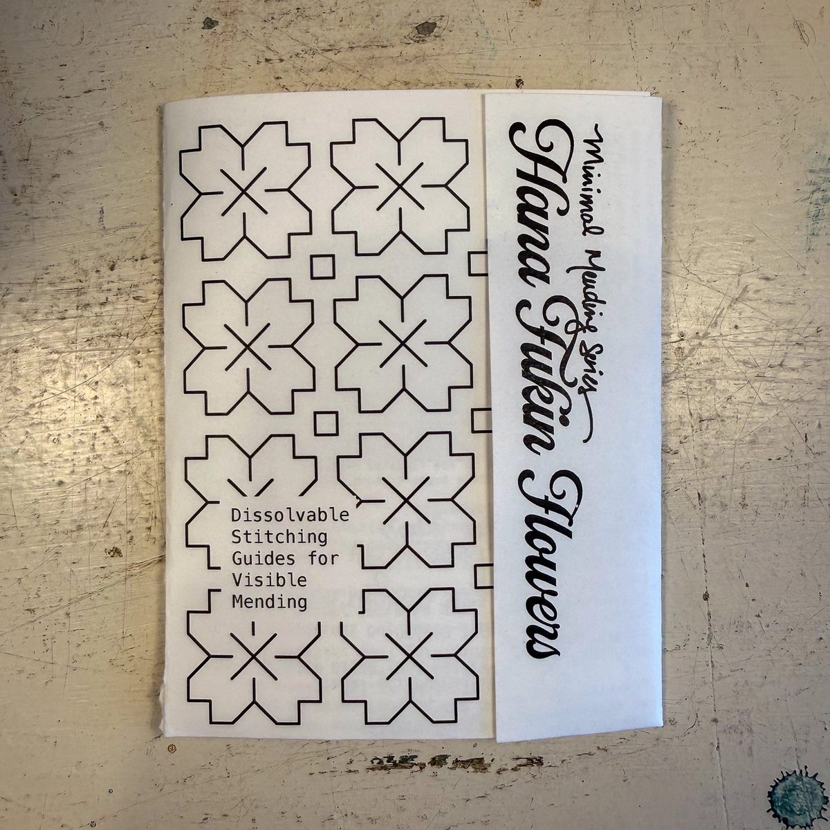 Hana Fukin Flowers - Mending + Embellishment Stick & Stitch | Approved Textiles