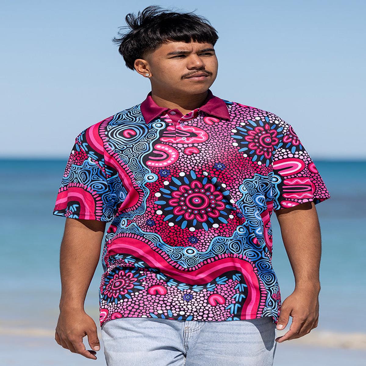 Badhiin UPF50+ Unisex Polo Shirt