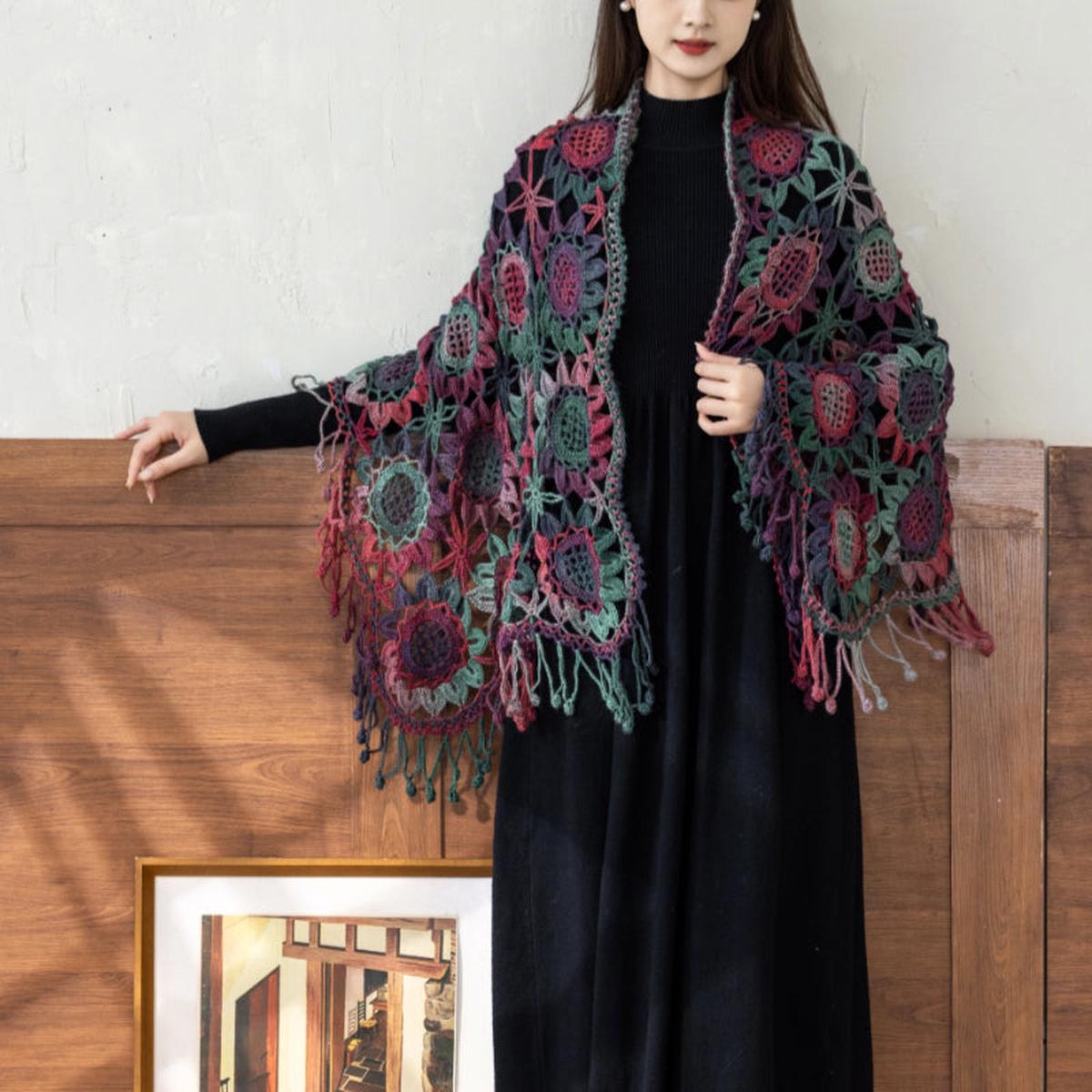 Y??n Shawl Crochet Yarn Kit