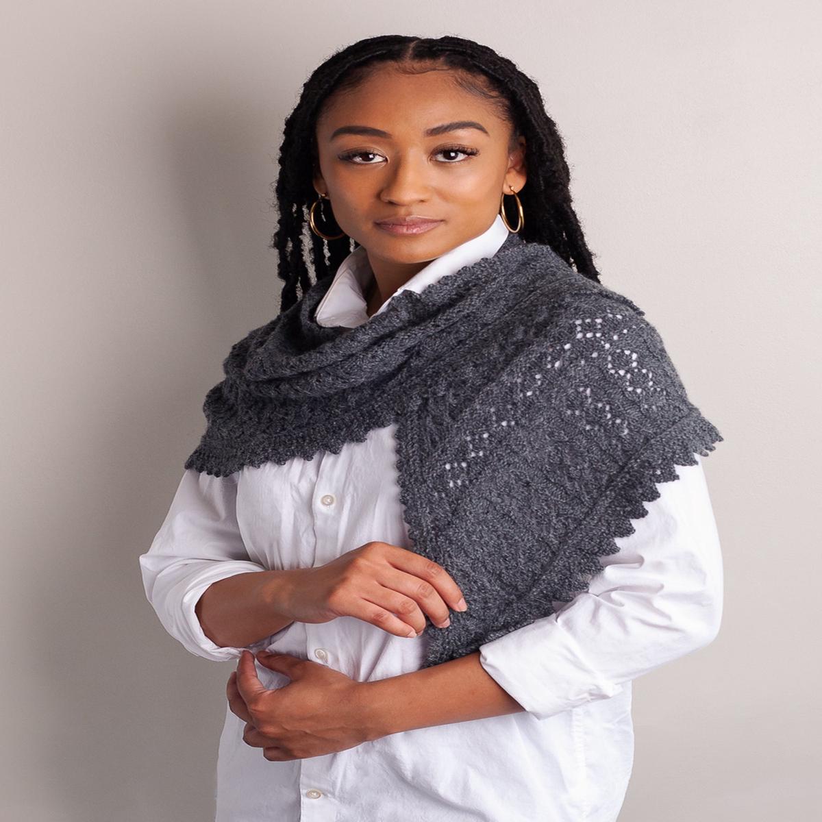 Dovecote Shawl knitting pattern