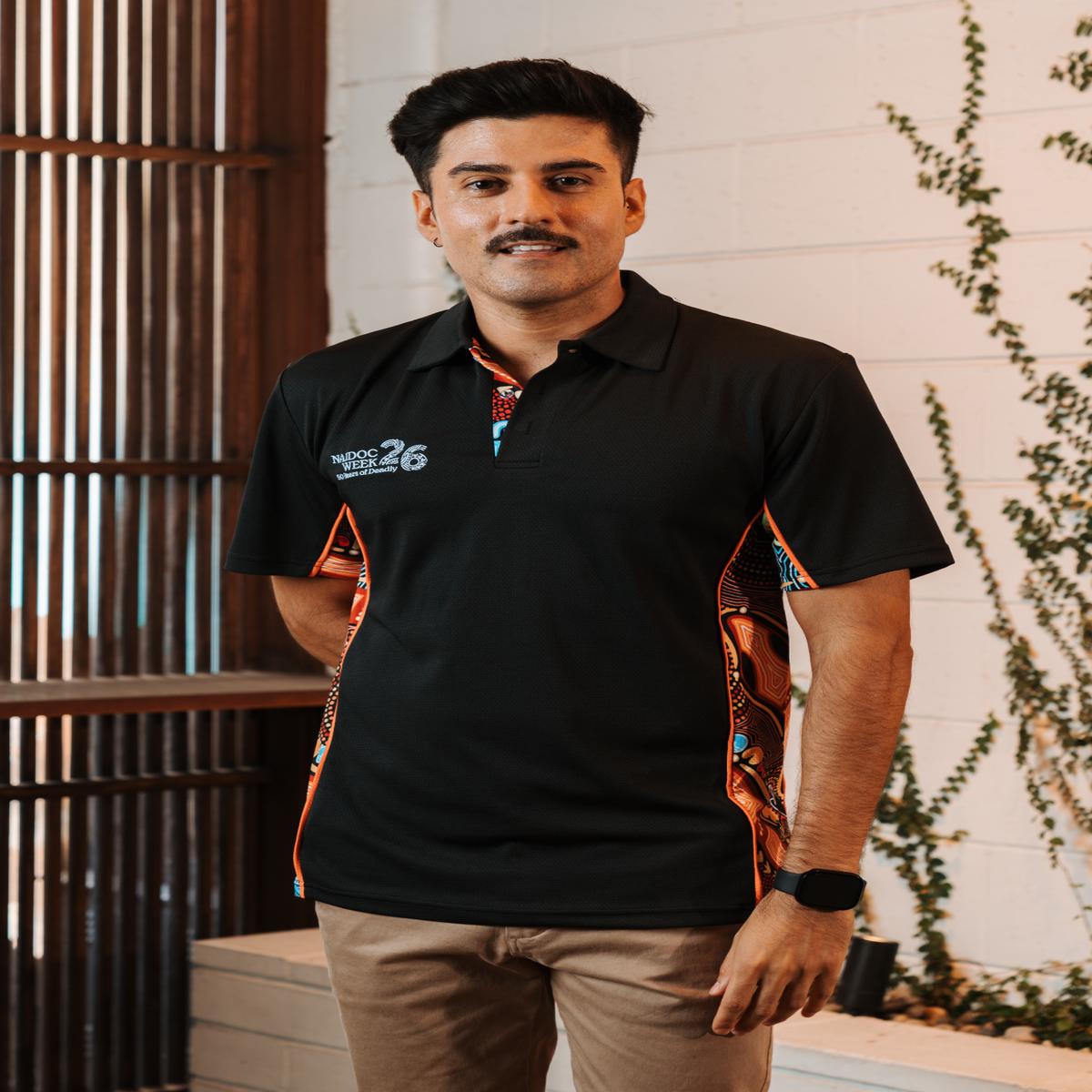 Gadi NAIDOC 2026 Bamboo (Simpson) Unisex Polo Shirt