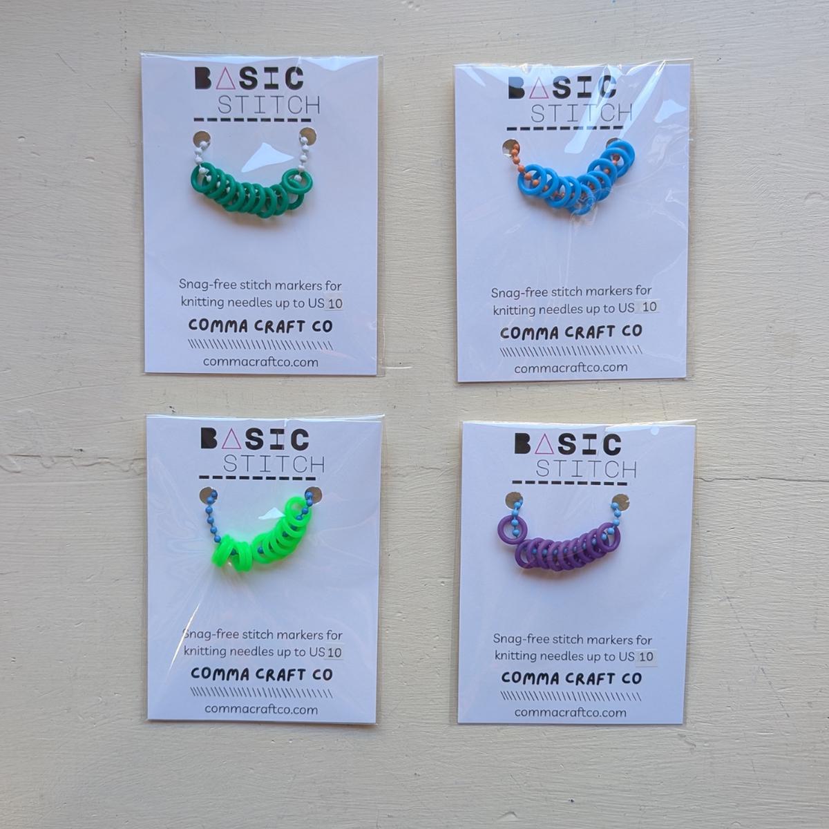 Snag-Free Silicone Stitch Markers