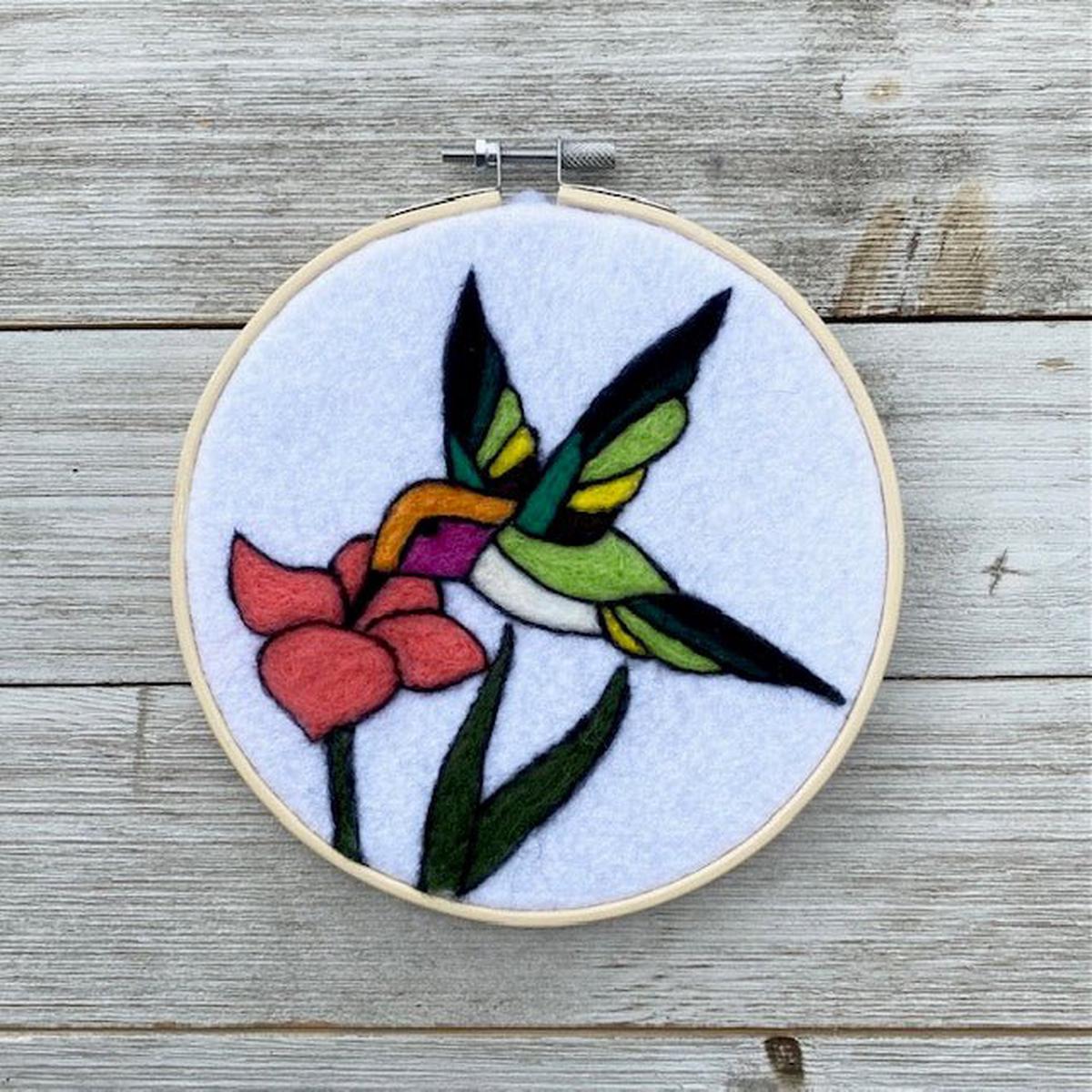 Fibre Painting - Needle Felting Kits