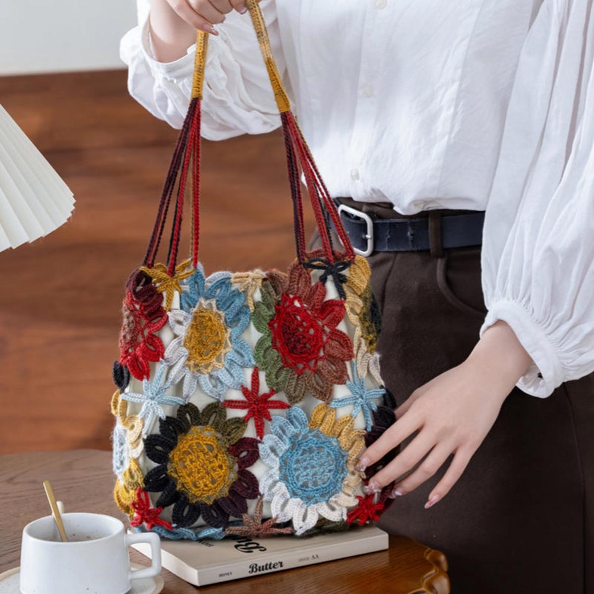 Sunflower Bag Crochet Pattern