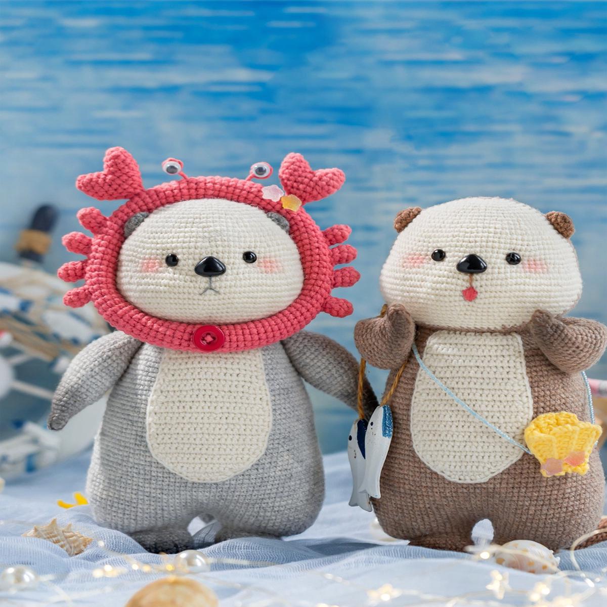 Little Sea Otter Toy Crochet Kit