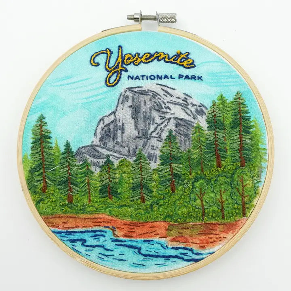 Yosemite Embroidery Kit | Keller Design Co.