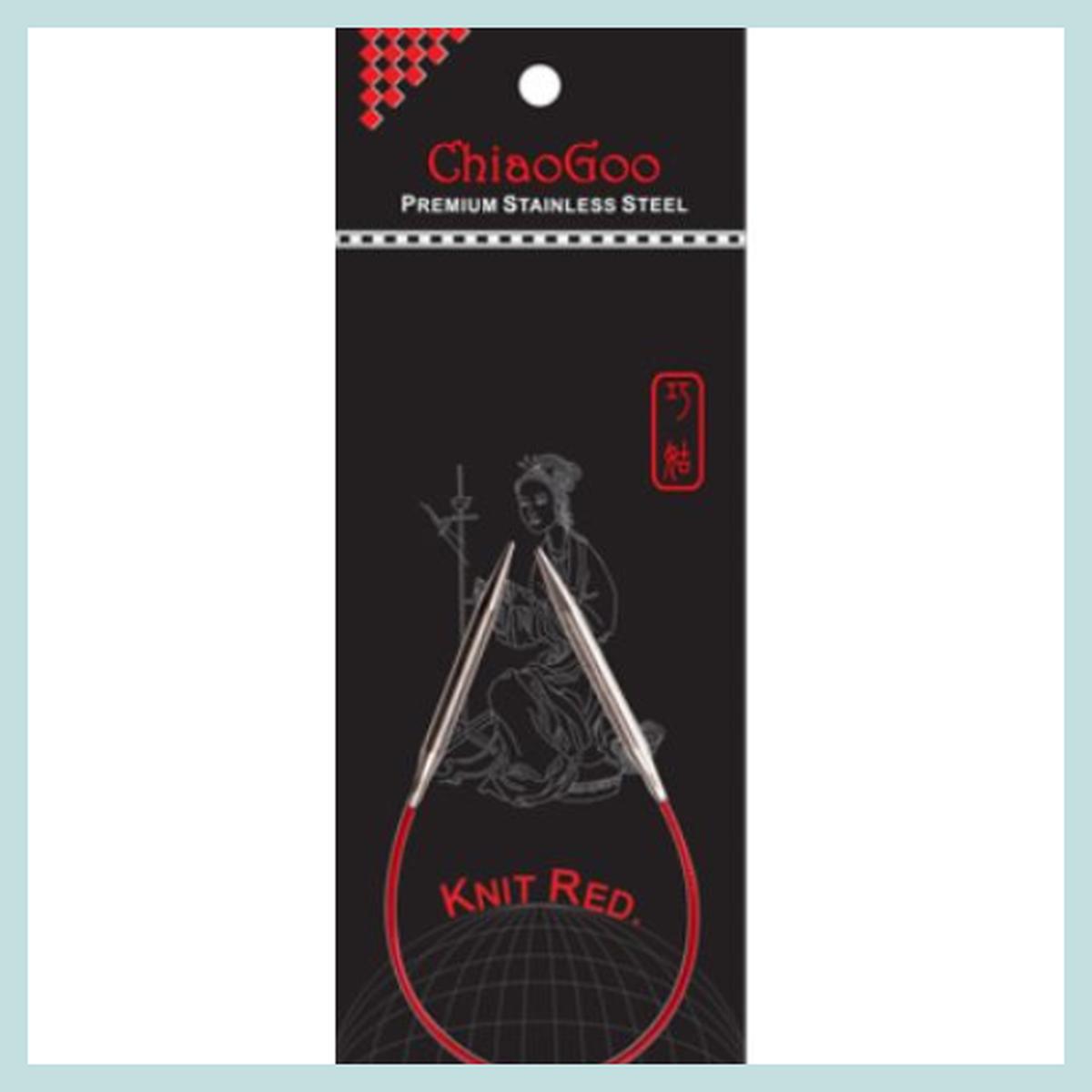 ChiaoGoo Red 12" Circulars